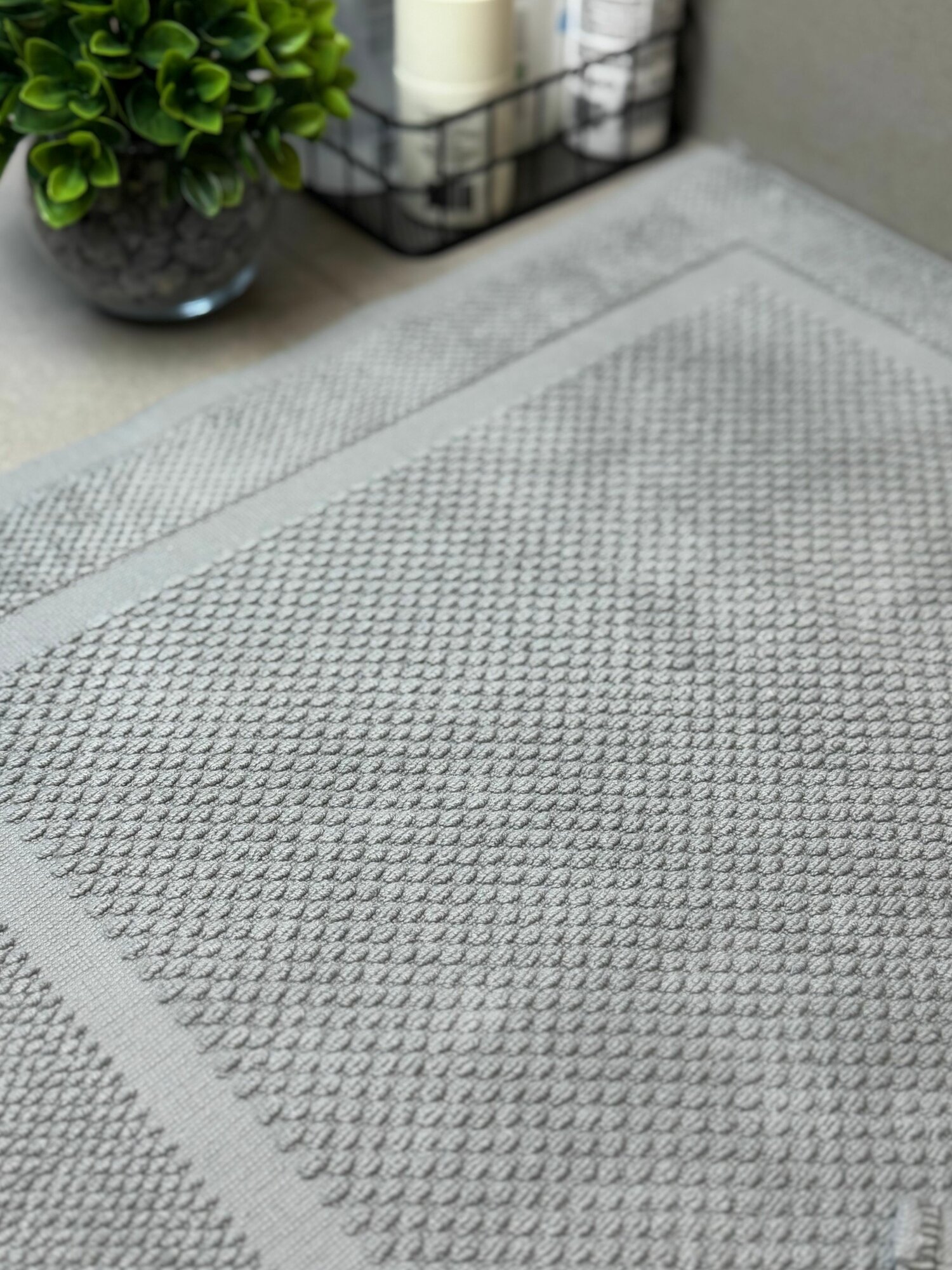 Коврик для ванной (50х70см) Хлопок — фото 1