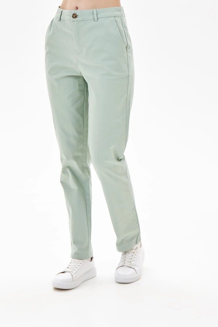 Брюки Selfie, размер S, зелёный — фото 1