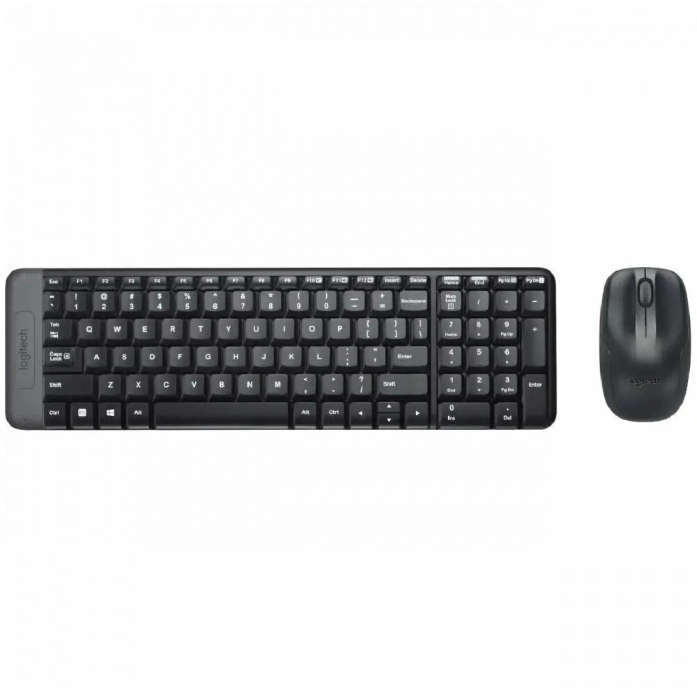 Комплект клавиатура+мышь Logitech MK220 Grey