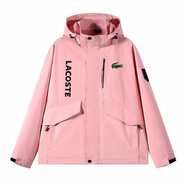 Ветровка LACOSTE Весна-лето 2024, размер XL, розовый