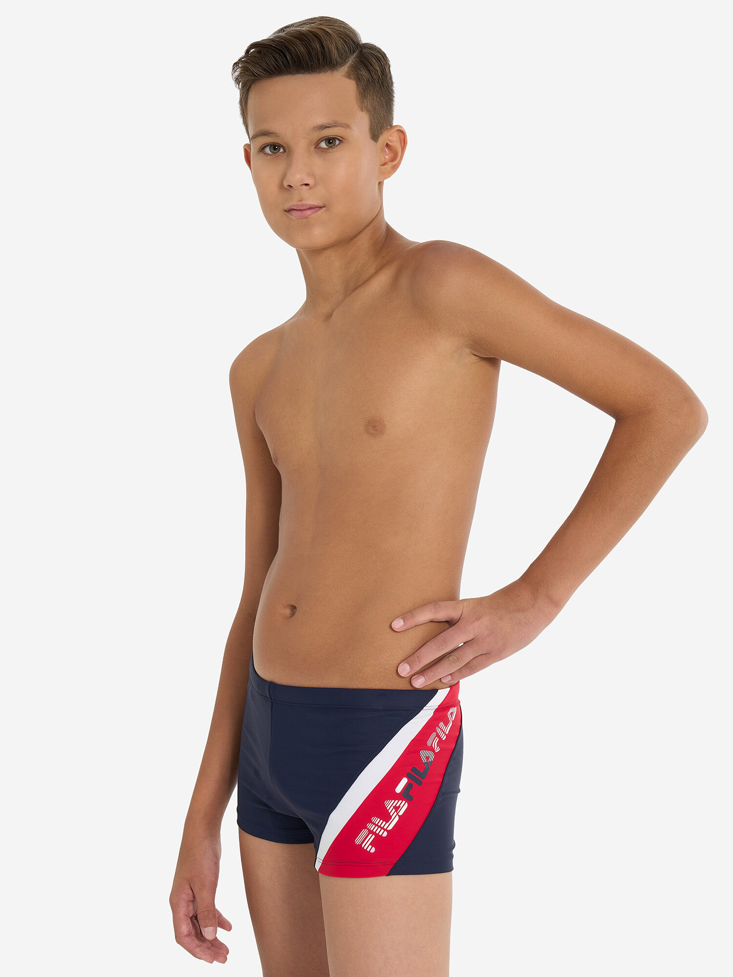 Плавки Fila, размер 164, синий/красный — фото 1