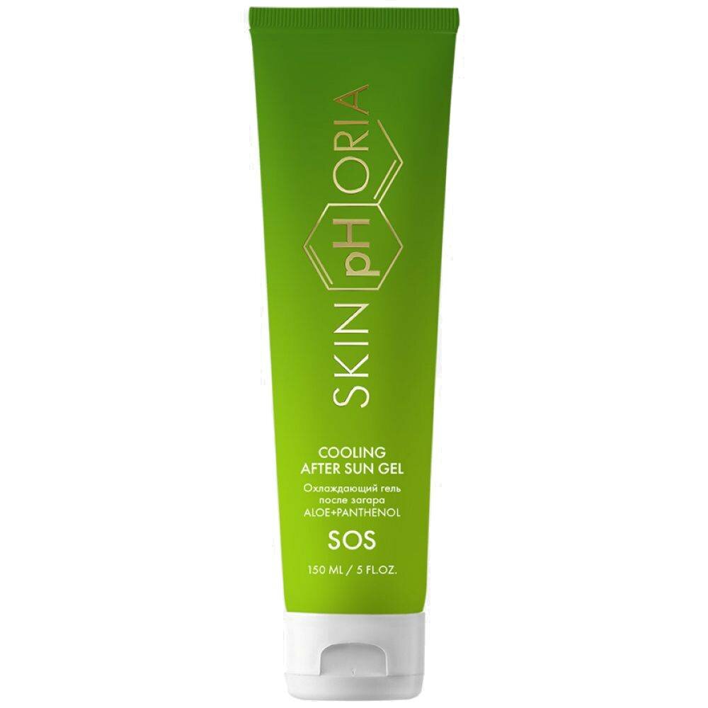 Охлаждающий гель после загара Skinphoria Sun с алоэ и пантенолом 150 мл