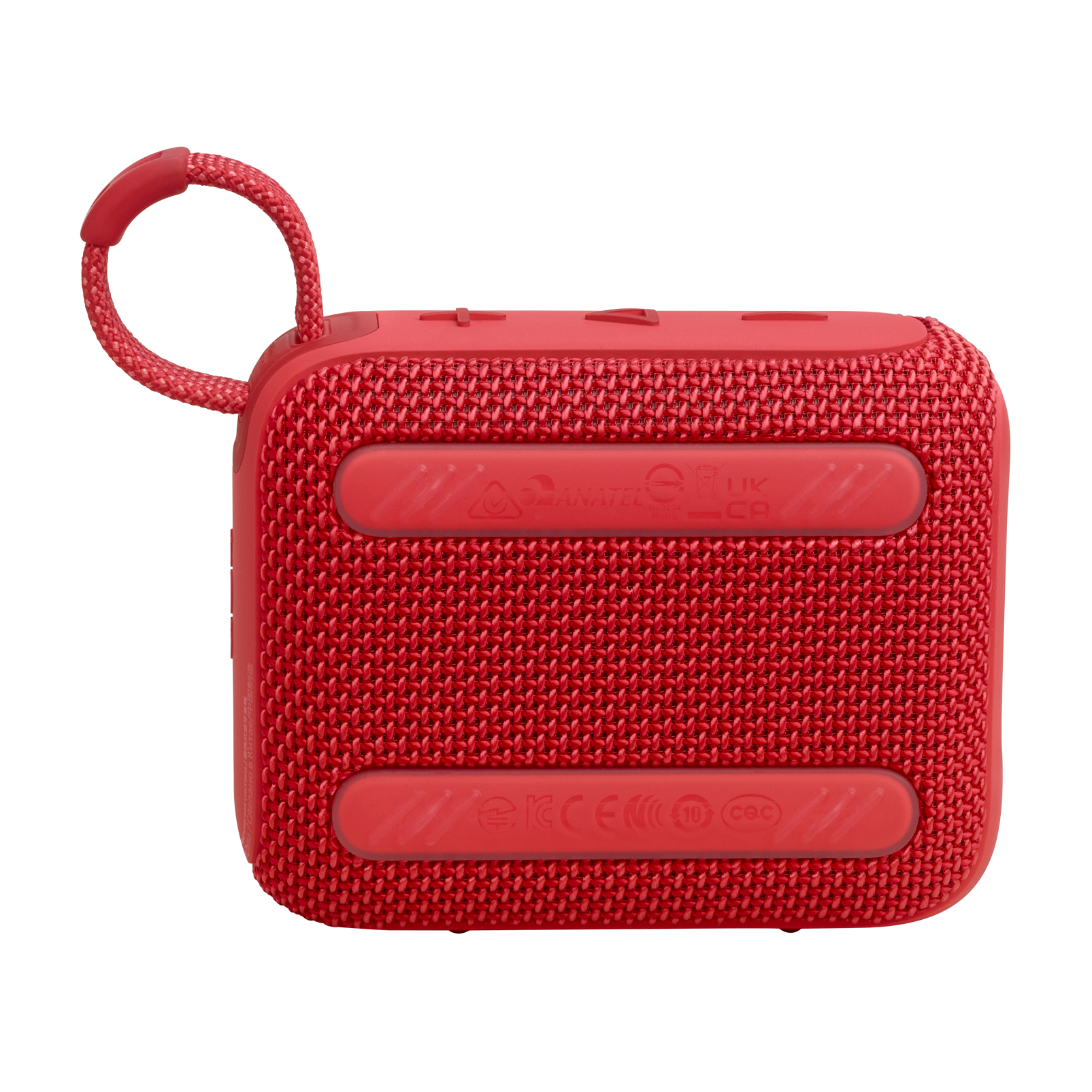 Портативная акустика JBL GO 4, Red (красный), USB Type-C, IP67 — фото 1