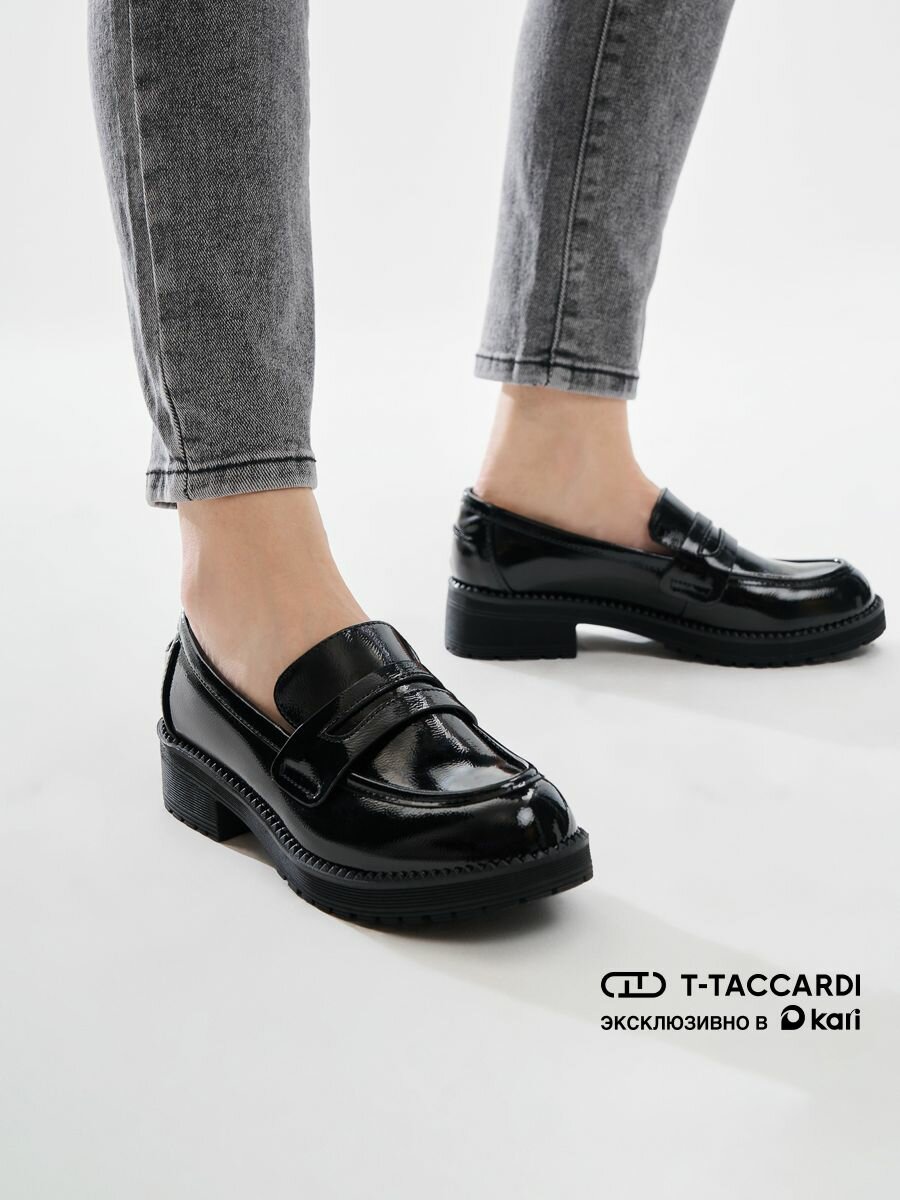 Лоферы T.Taccardi, размер 38, черный