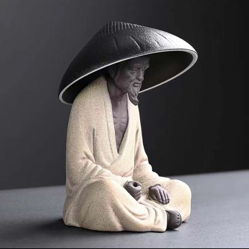 Керамический чайный набор из фиолетовой глины с фильтром декоративный элемент для дома подарок для близких