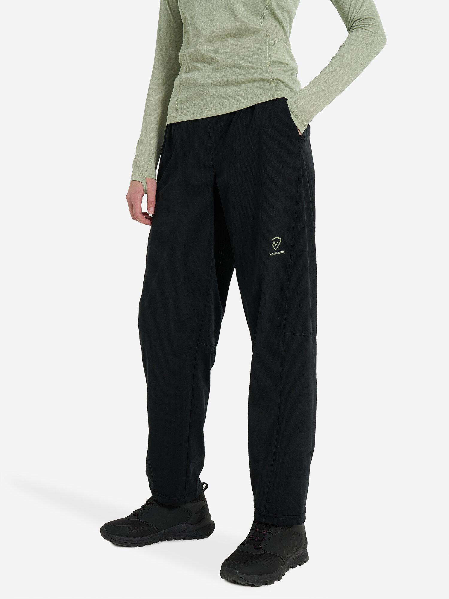 Брюки Northland Professional Women's Hiking Light Pants, размер 46/48, черный