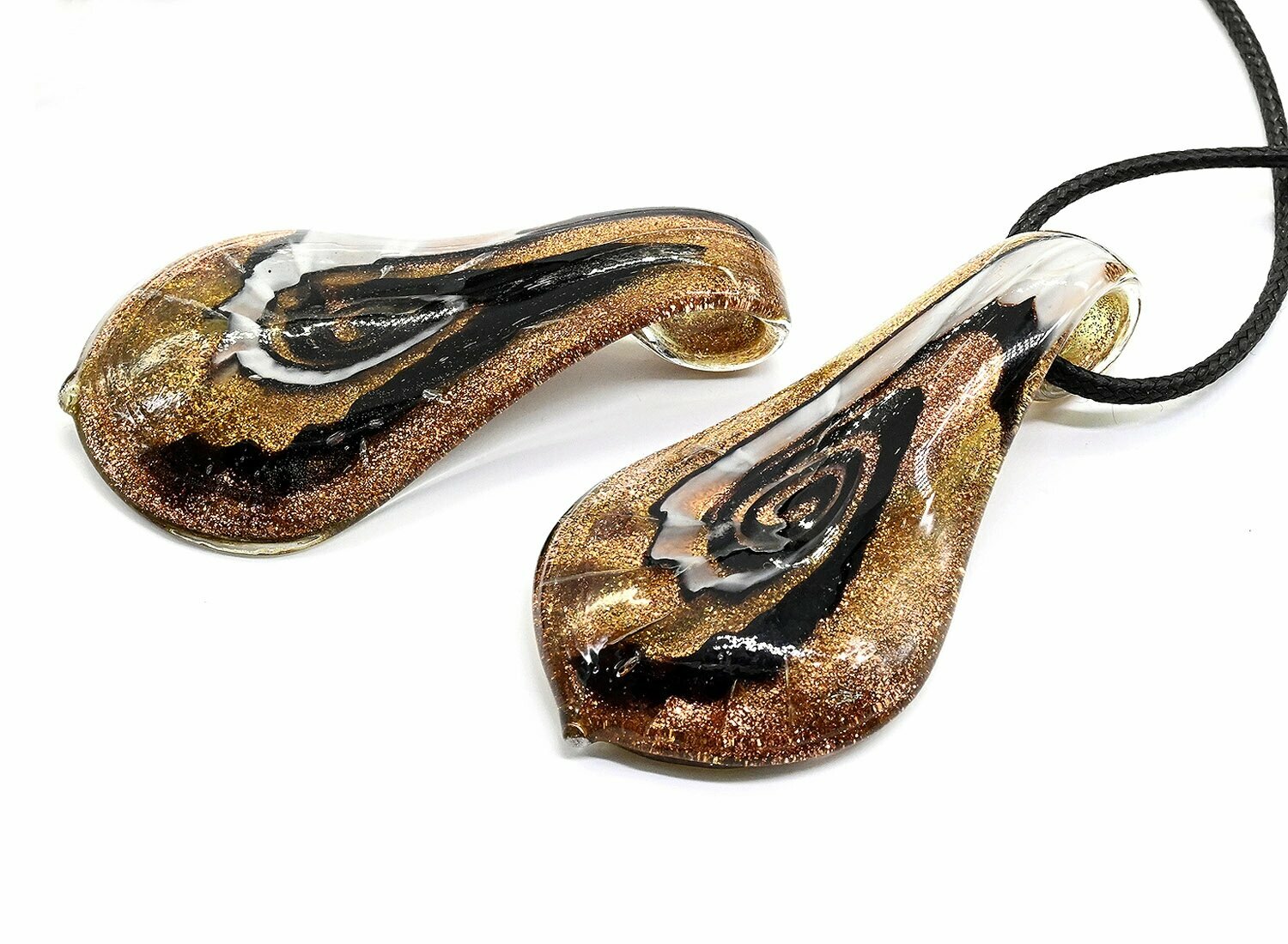 Комплект подвесок, муранское стекло