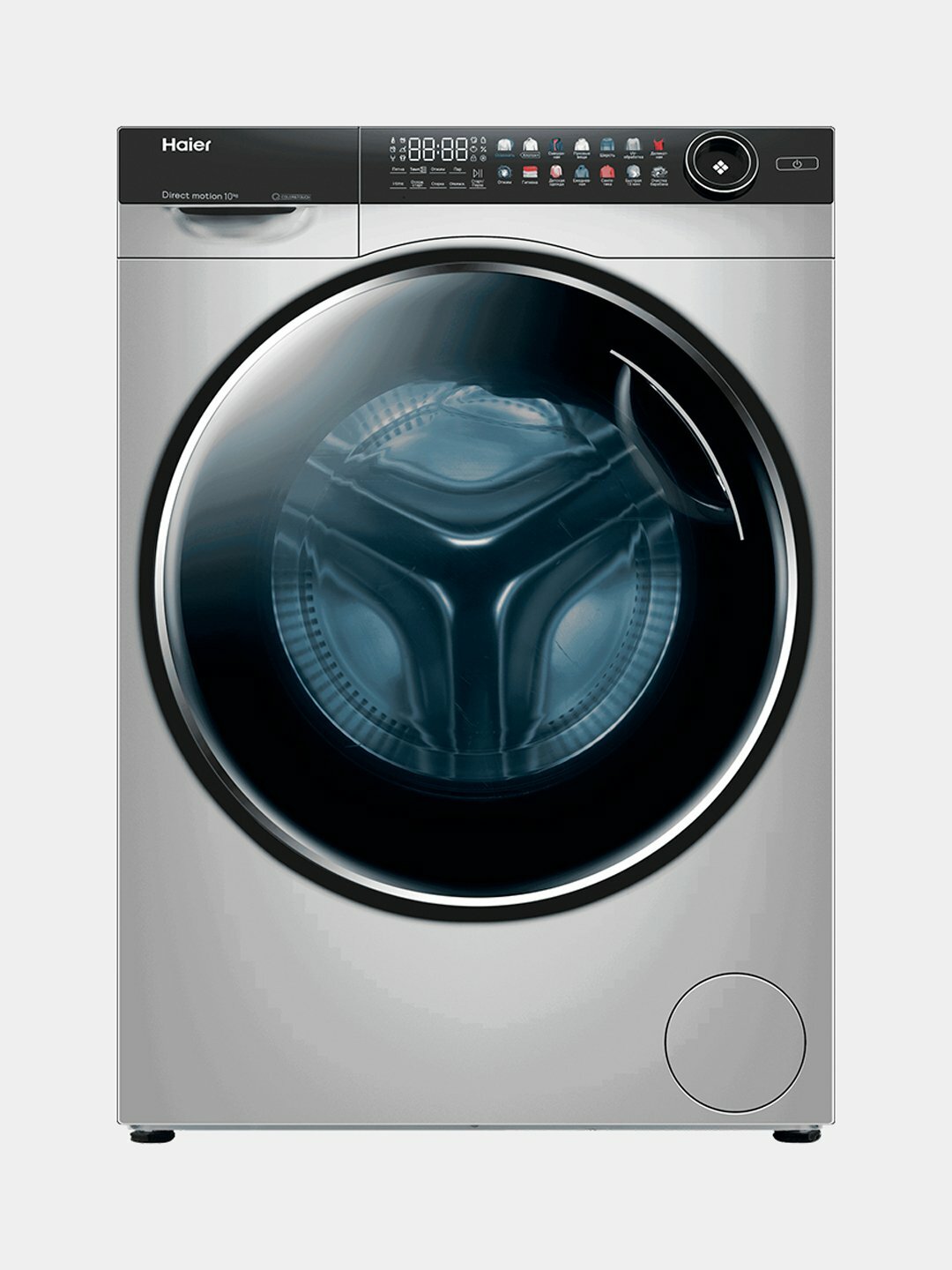 Стиральная машина 10 кг Haier HW100-BD14378S, мотор Direct Motion, 1400 об/мин