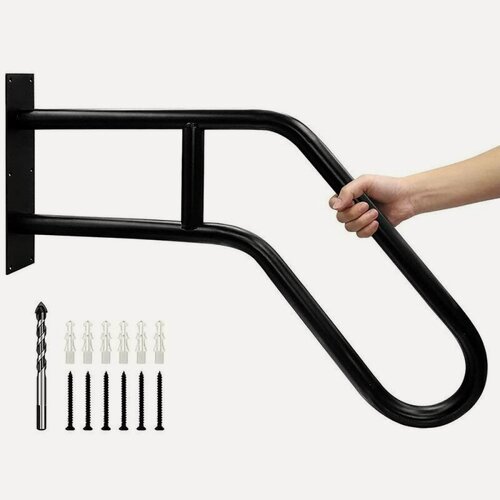 Изображение товара Настенные поручни для наружных лестниц, U-образные лестничные поручни от 1 до 2/3 ступеней Y