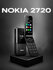 Телефон 2720 Flip, раскладушка, Dual SIM, аккумулятор 1500 мАч