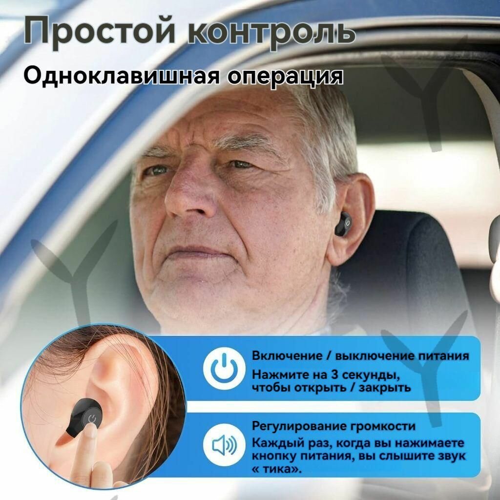 Картинки Внутриушные слуховые аппараты с зарядным устройством для пожилых людей и взрослыхwu