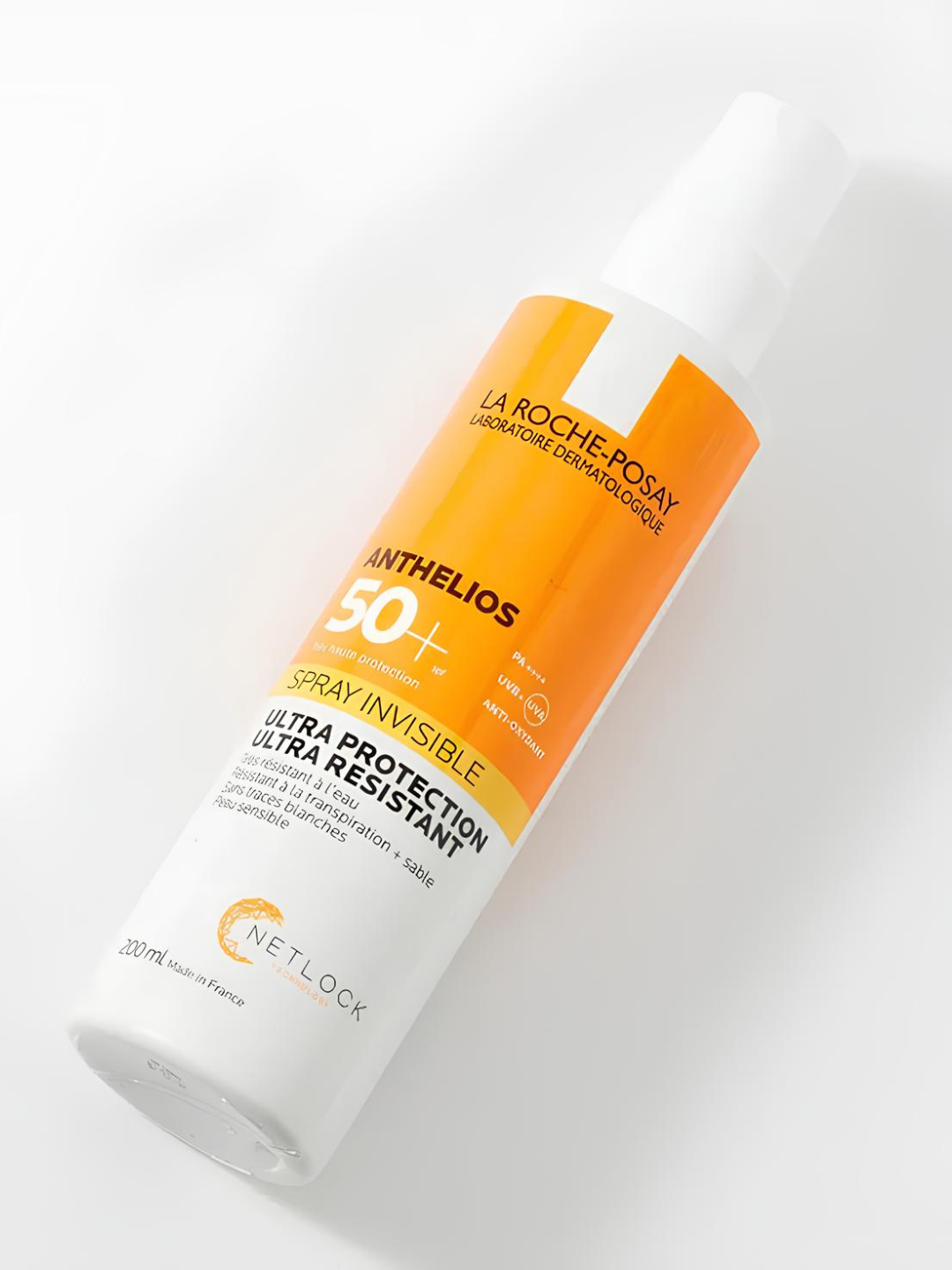 Солнцезащитный крем-спрей La Roche-Posay Anthelios, SPF 50+, ультралегкий, для лица и тела 200мл — фото 1