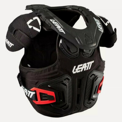 Изображение товара Защита панцирь+ шея подростковый Leatt Fusion Vest Junior 2.0 (Black, S/M, 2026 (1018010001))