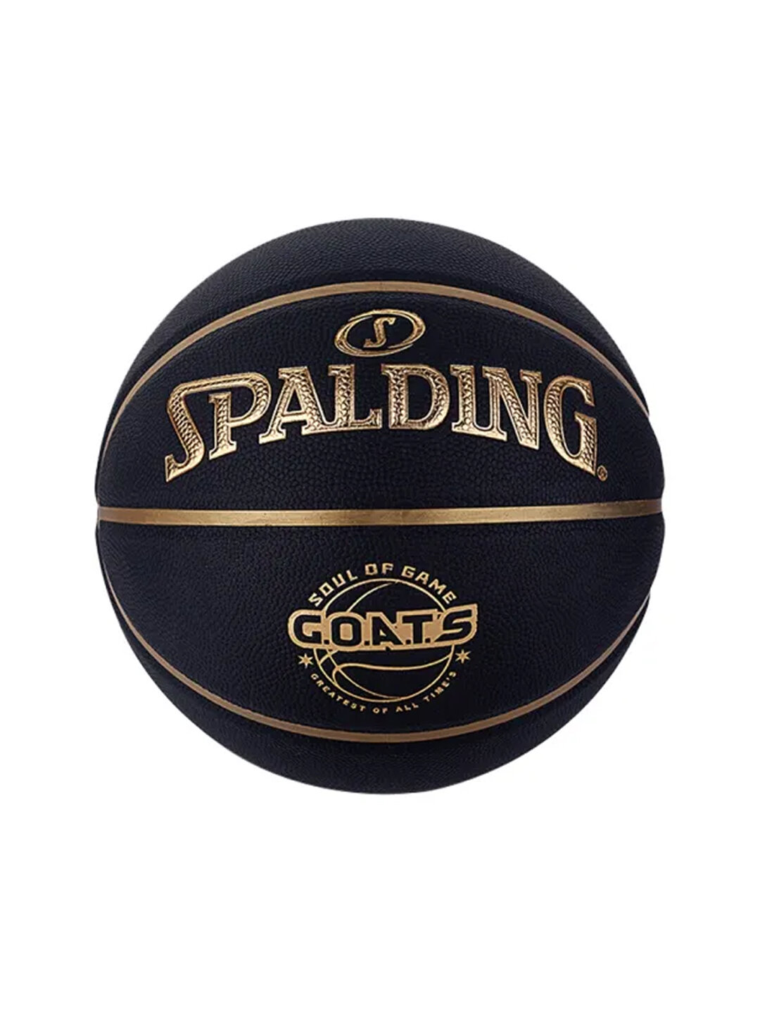 Баскетбольный мяч Spalding G.O.A.T.S Gold , размер 7, для улицы и зала, композитная кожа