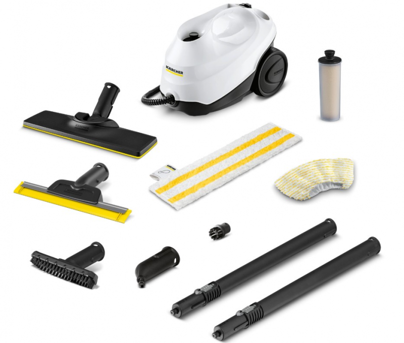 Пароочиститель Karcher SC 3 EasyFix Select (1.513-664.0) белый/черный