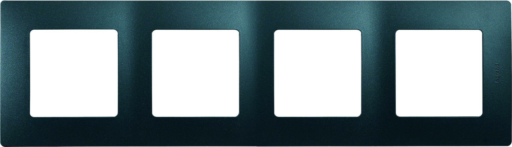 Legrand Etika Антрацит Рамка 4-ая, 672584