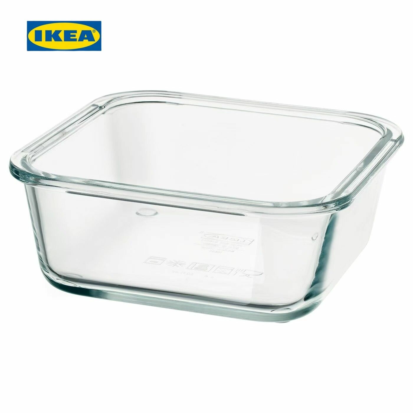 IKEA Контейнер для продуктов 365+, стекло, 600 мл