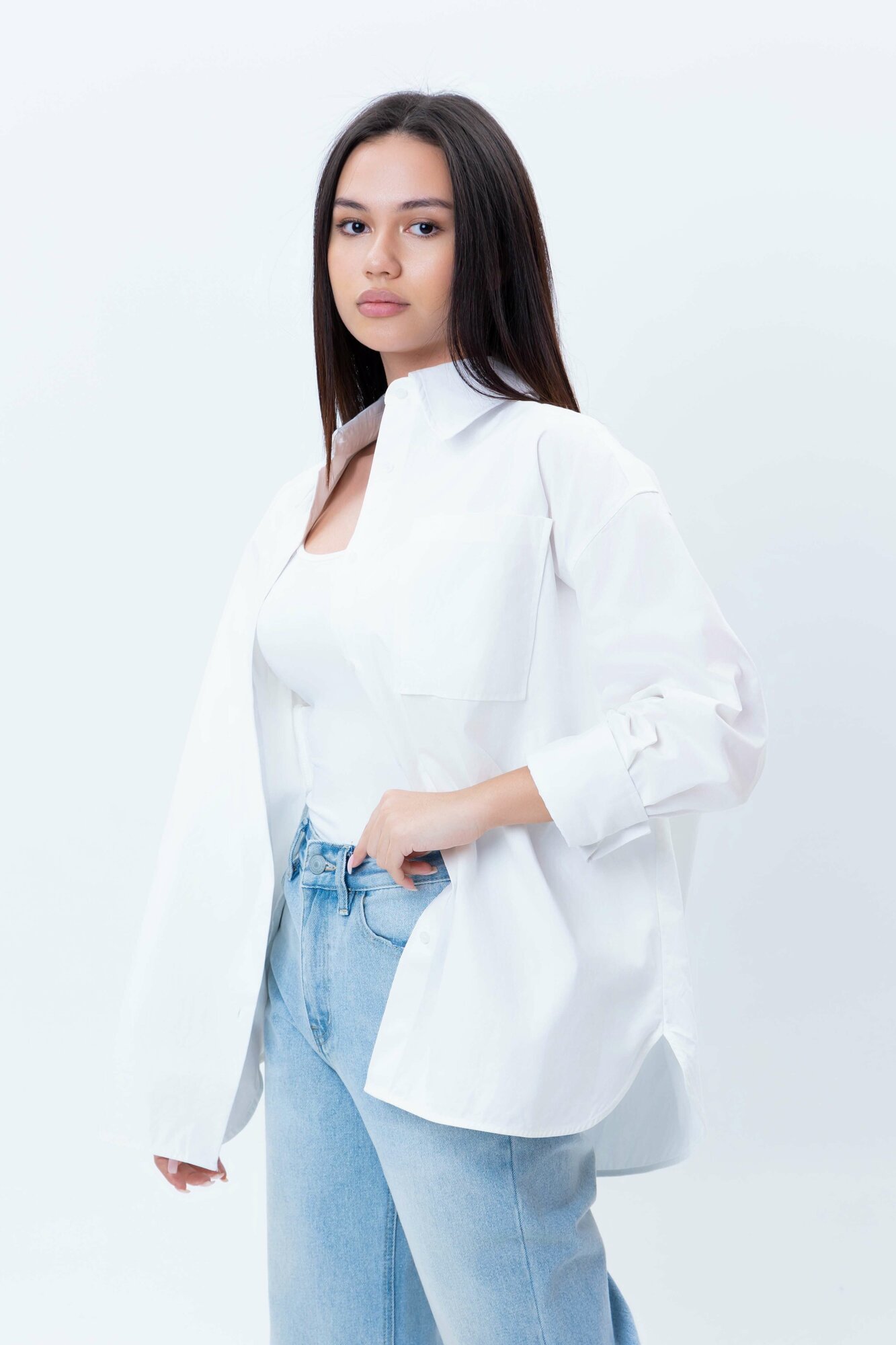 Блуза TERRA PRO, размер S, white — фото 1