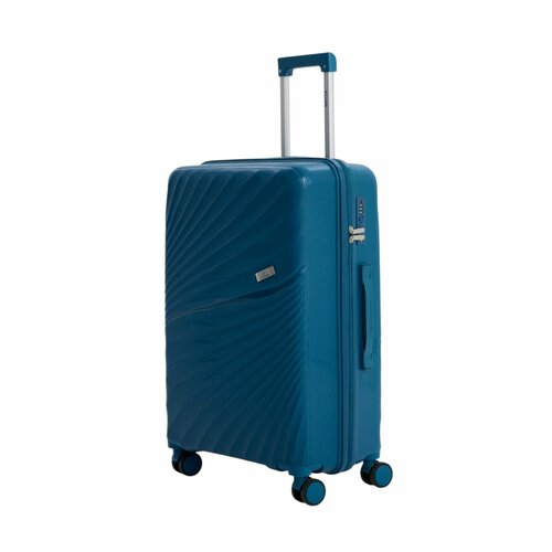 Чемодан Lcase 82 л размер M синий 7500₽