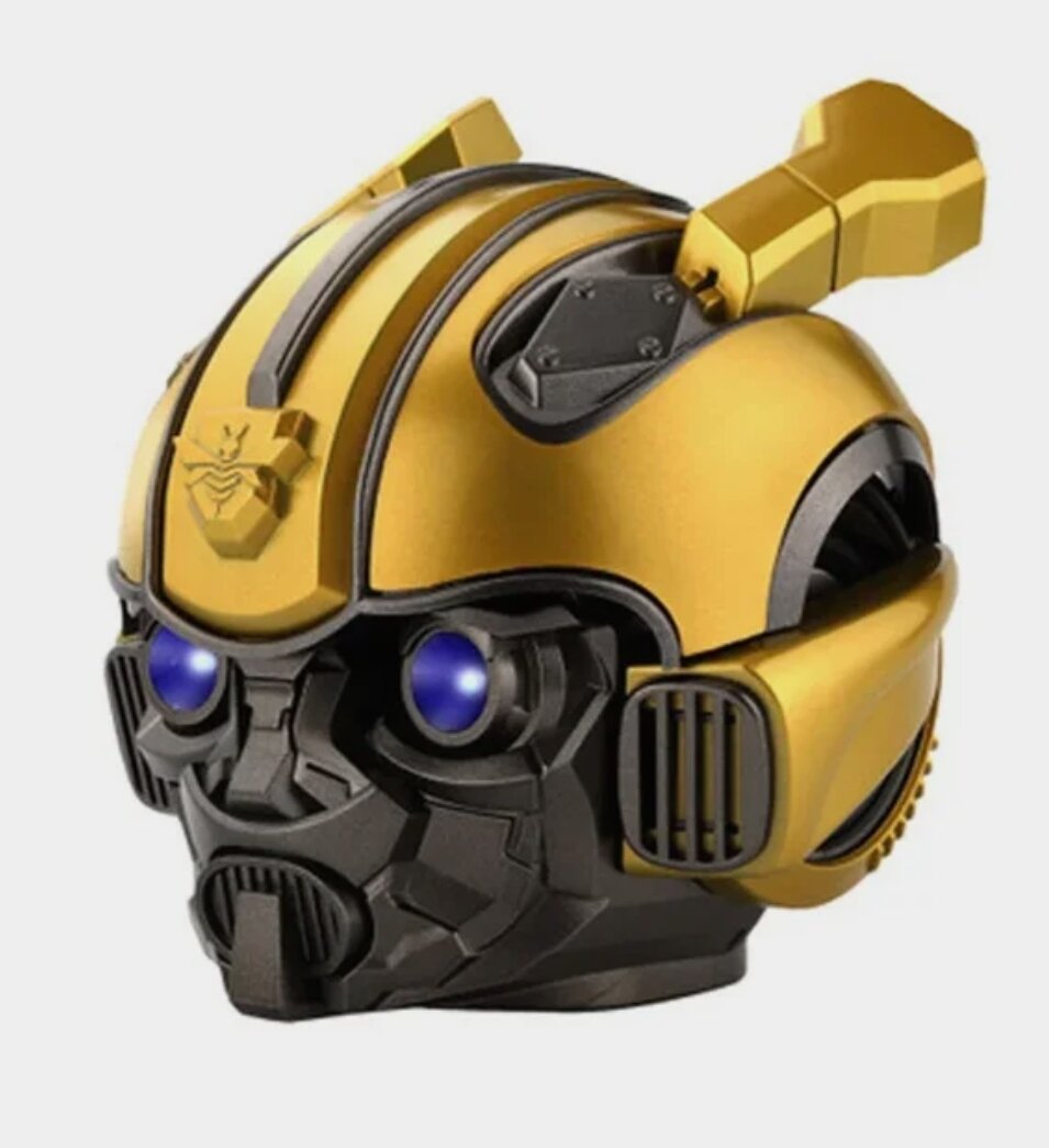 Портативная невероятная Bluetooth колонка трансформер Бамблби ( классический стиль)