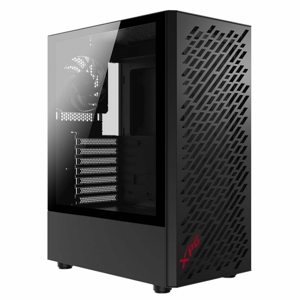 Компьютерный корпус ADATA XPG VALOR AIR TG Black (VALORAIRMT-BKCWW)