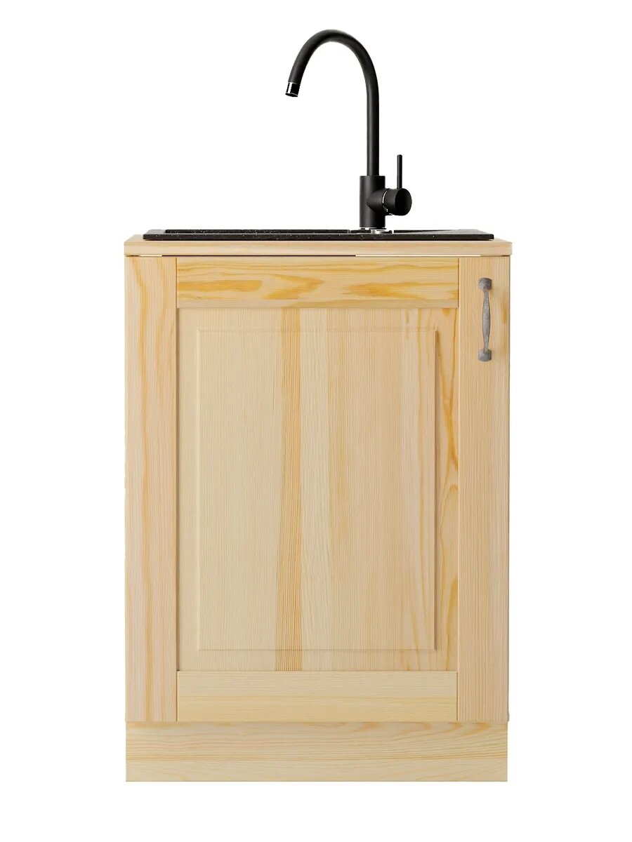 Кухонный модуль Венесуэла под мойку из массива сосны