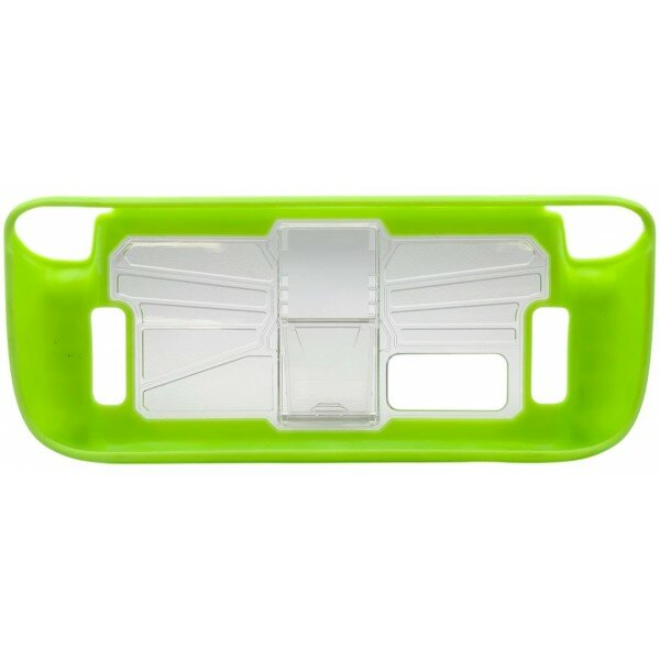 Защитный чехол с подставкой PC+TPU Case для Steam Deck (Green)