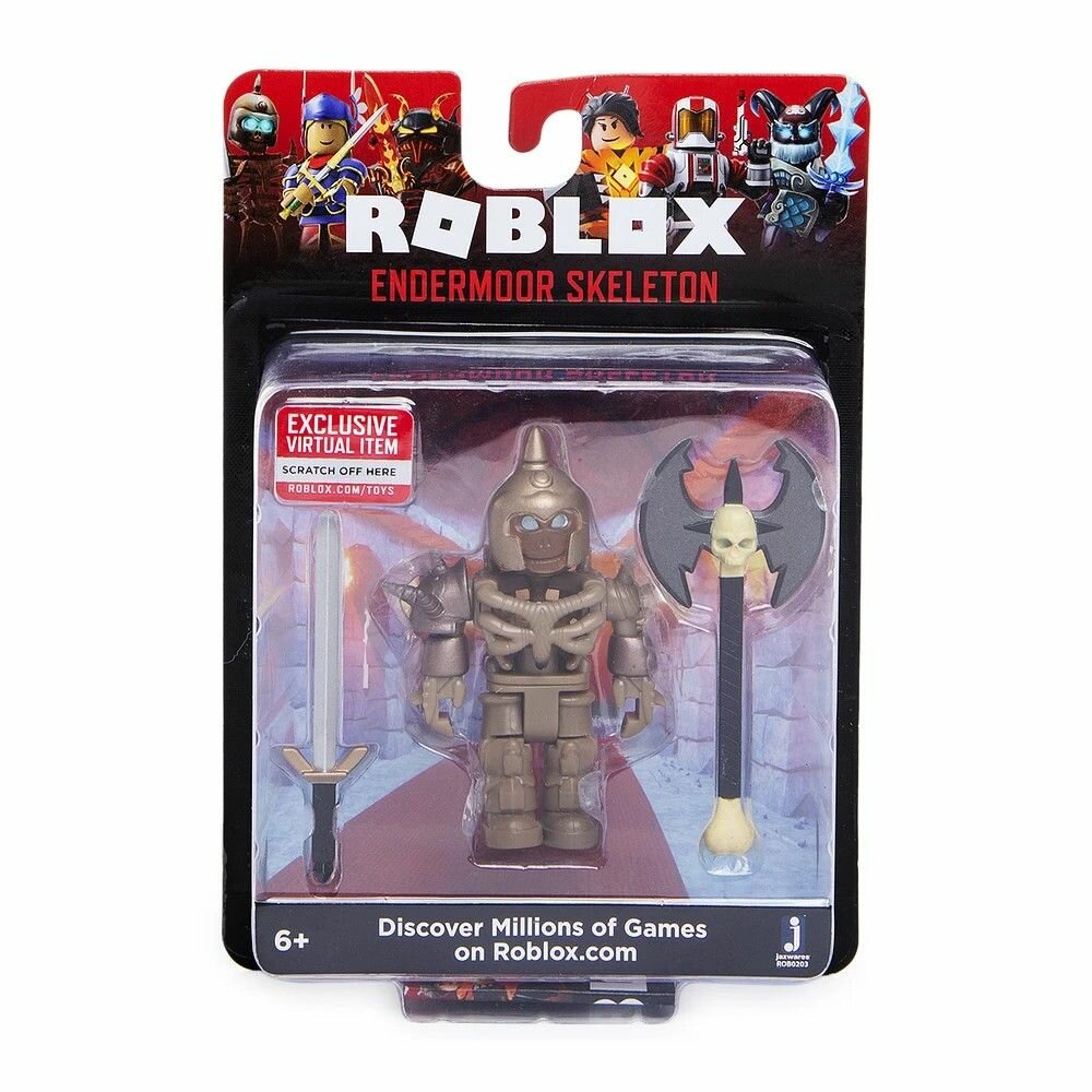 Jazwares Roblox Endermoor Skeleton / Детские кукла, Эксклюзивные виртуальные предметы