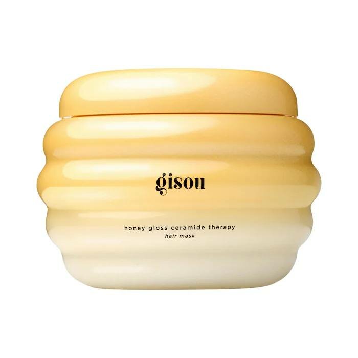 Маска для волос Gisou "Honey Gloss Ceramide", увлажнение и блеск, 230 мл