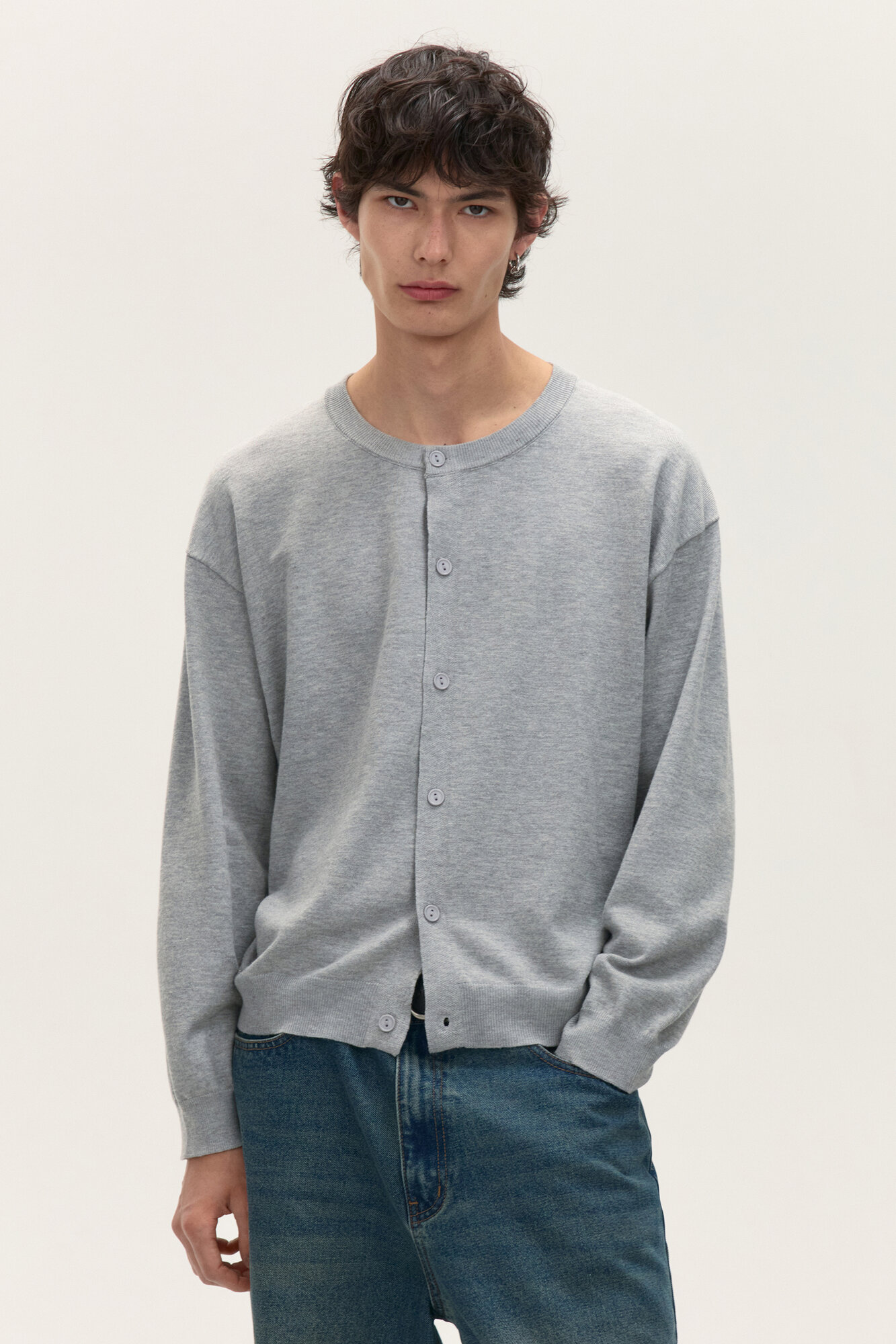 Джемпер Befree Man Urban, размер M, светло-серый — фото 1