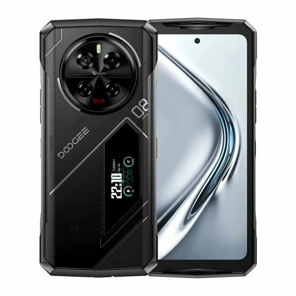 DOOGEE V40 12+20/512 Midnight Silver
