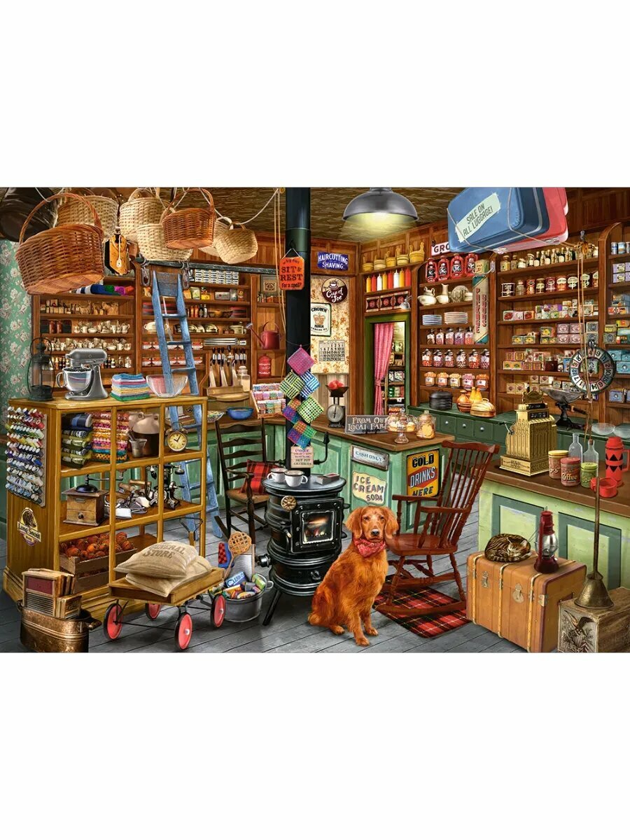 CastorLand Пазл Лавка мелочей, 2000 деталей — фото 1