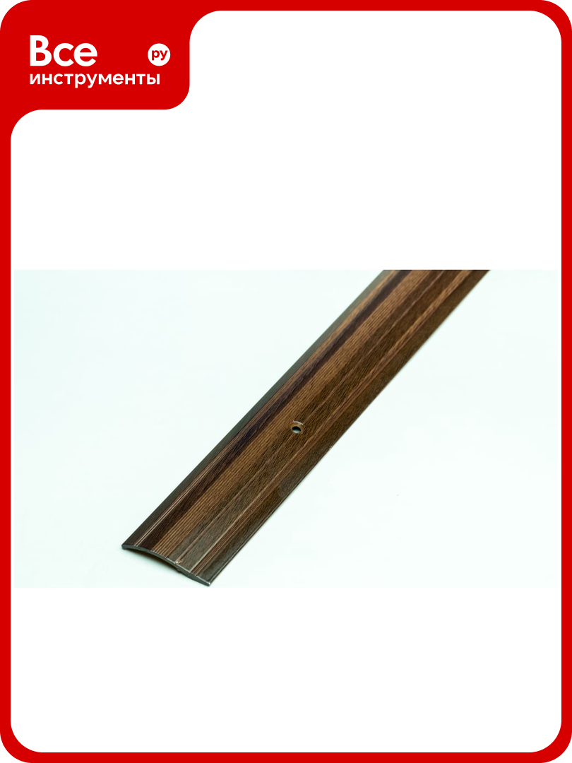 Полукруглый кант русский профиль 40 мм 0.9 м дуб канадский 4660003185522