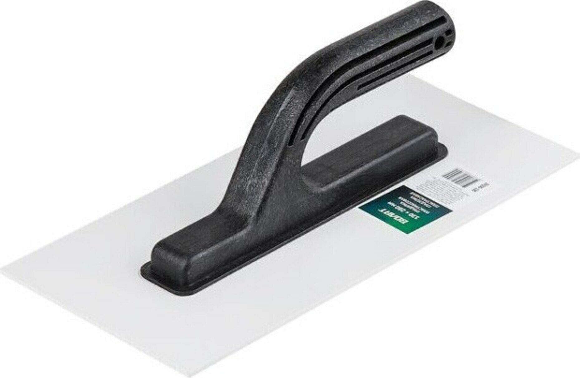 Гладилка пластмассовая волат 26100-130 130 х 280 мм для затирки штукатурки и финишной обработки поверхности