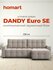 Угловой диван-кровать Dandy Euro SE с ящиком для хранения, еврокн...