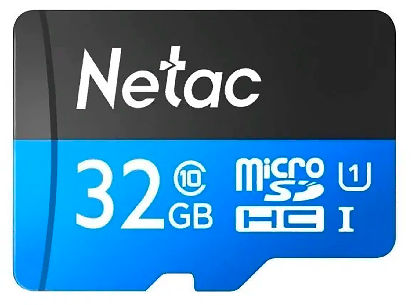 Карта памяти Netac P500 Standard, MicroSDHC, 32 ГБ, UHS-I/U1 (NT02P500STN-032G-S)