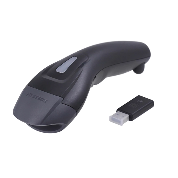 Беспроводной сканер штрих-кода MERTECH CL-610 BLE Dongle P2D USB Black, 1D/2D, 100 сканирований/сек