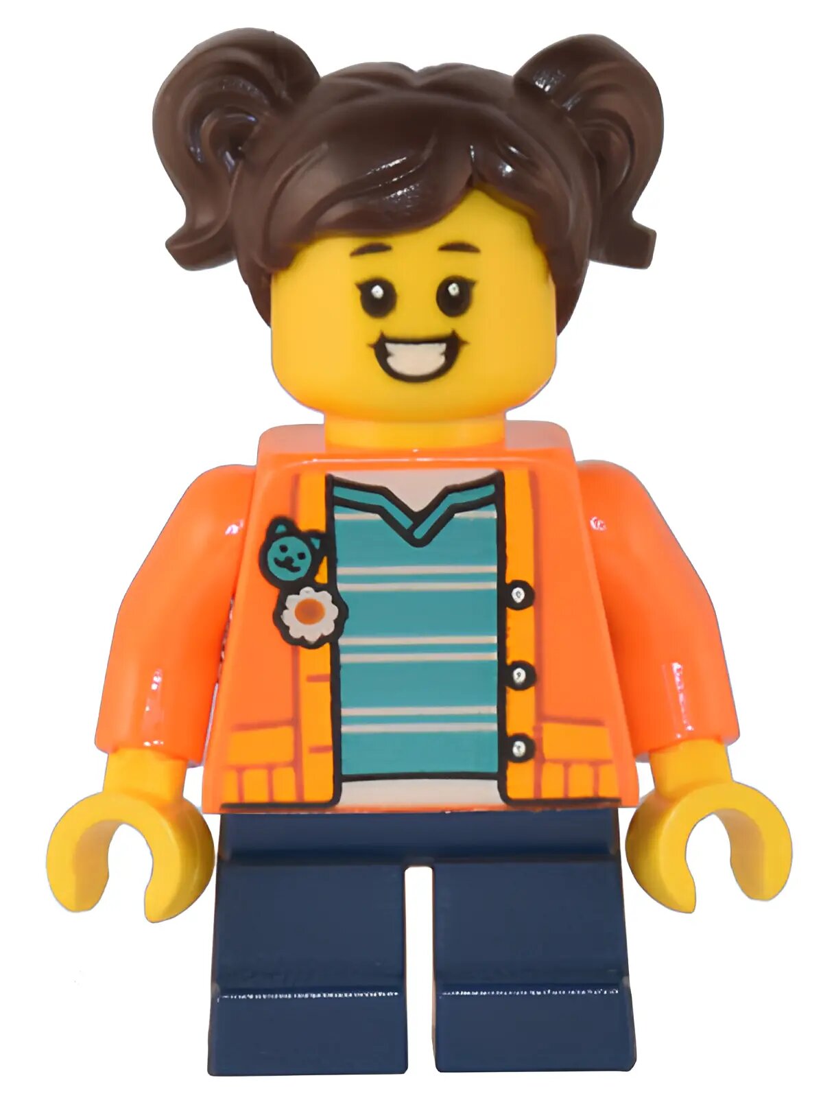 Минифигурка Lego Madison (Maddy) - Orange Jacket cty1503 U