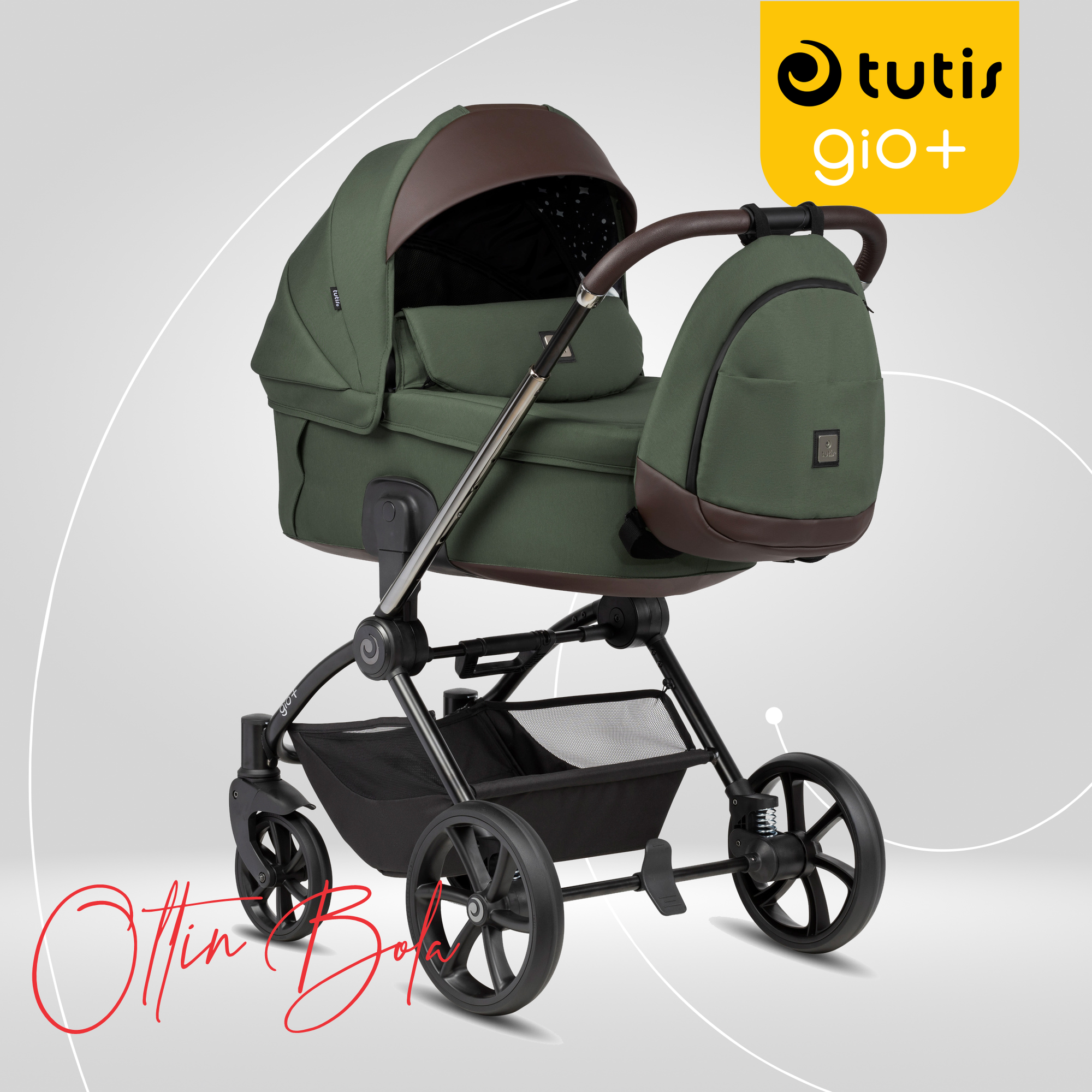 Коляска детская Tutis "GIO+", универсальная, 2 в 1, 143176 MUSCHIO — фото 1