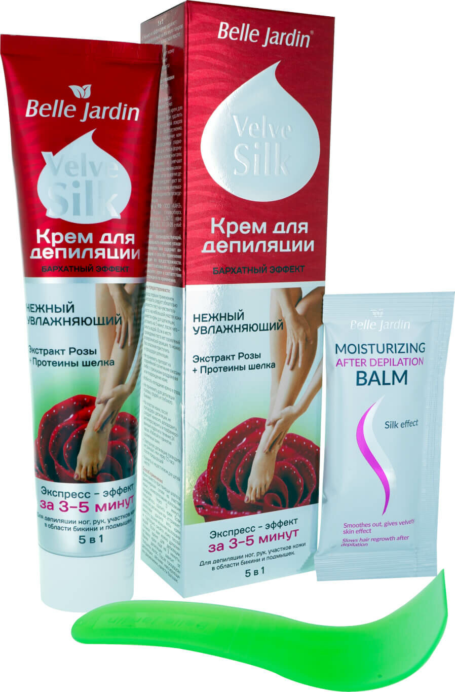 Крем для депиляции Belle Jardin Velvet Effect, БАРХАТНЫЙ ЭФФЕКТ, 125 мл
