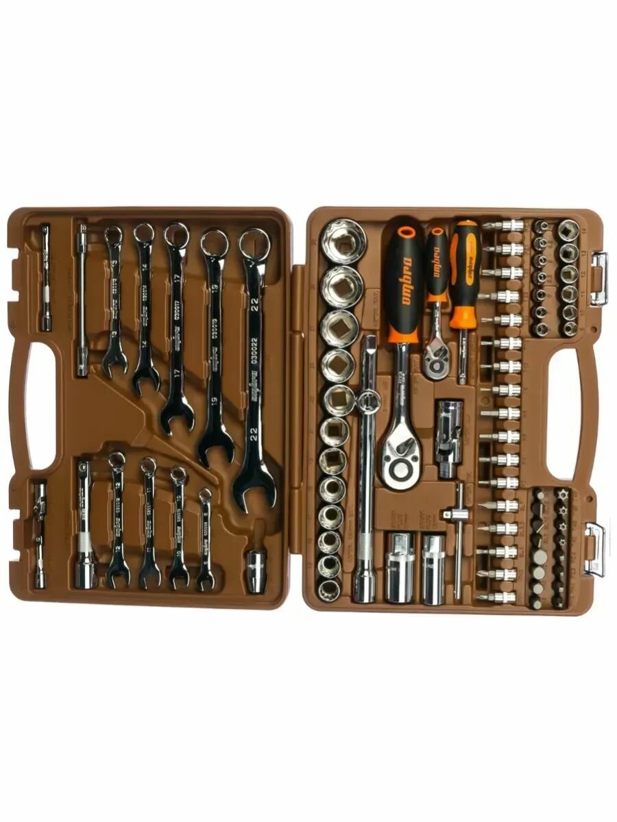 Набор инструментов для автомобиля 82 предмета Ombra — фото 1