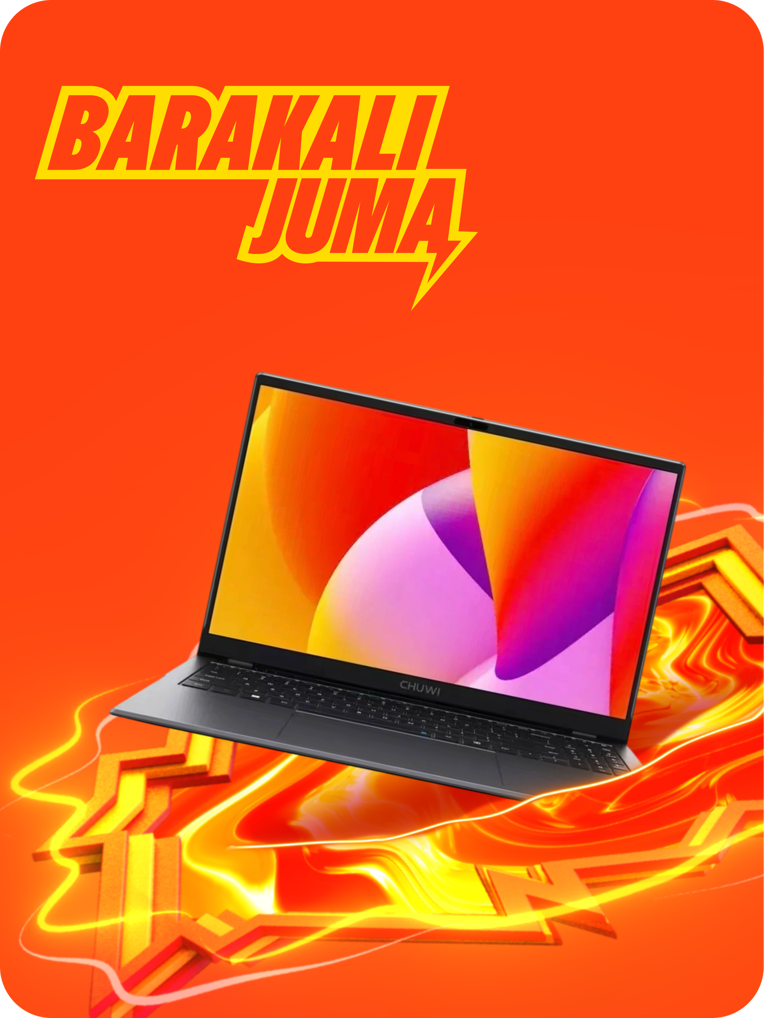 Ноутбук CHUWI HeroBook, Celeron N4020, 8 ГБ, 256 ГБ SSD, Windows 11