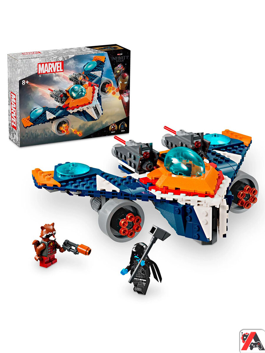 Конструктор Марвел Боевая птица Ракеты против Ронана