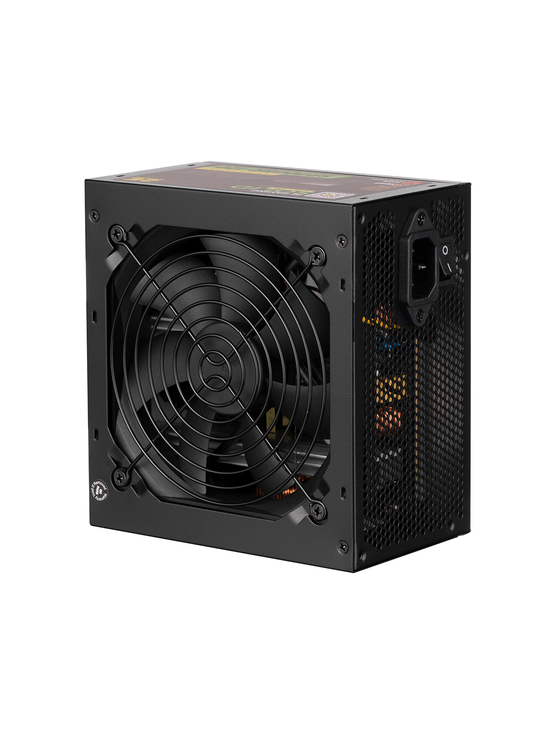 Блок питания 2E Gaming Solid Power, ATX, 700Вт, 1 вентилятор, APFC, защита, 80+ Bronze, чёрный, 2E-SP700BR-120