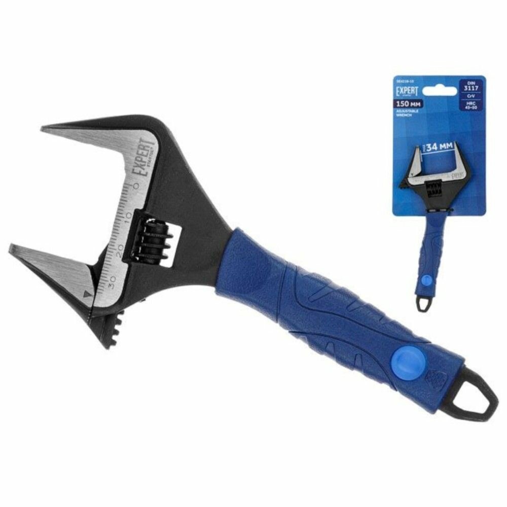 Разводной ключ STARTUL EXPERT SE4218-15 тонкие губки  хромованадиевая сталь 150 мм