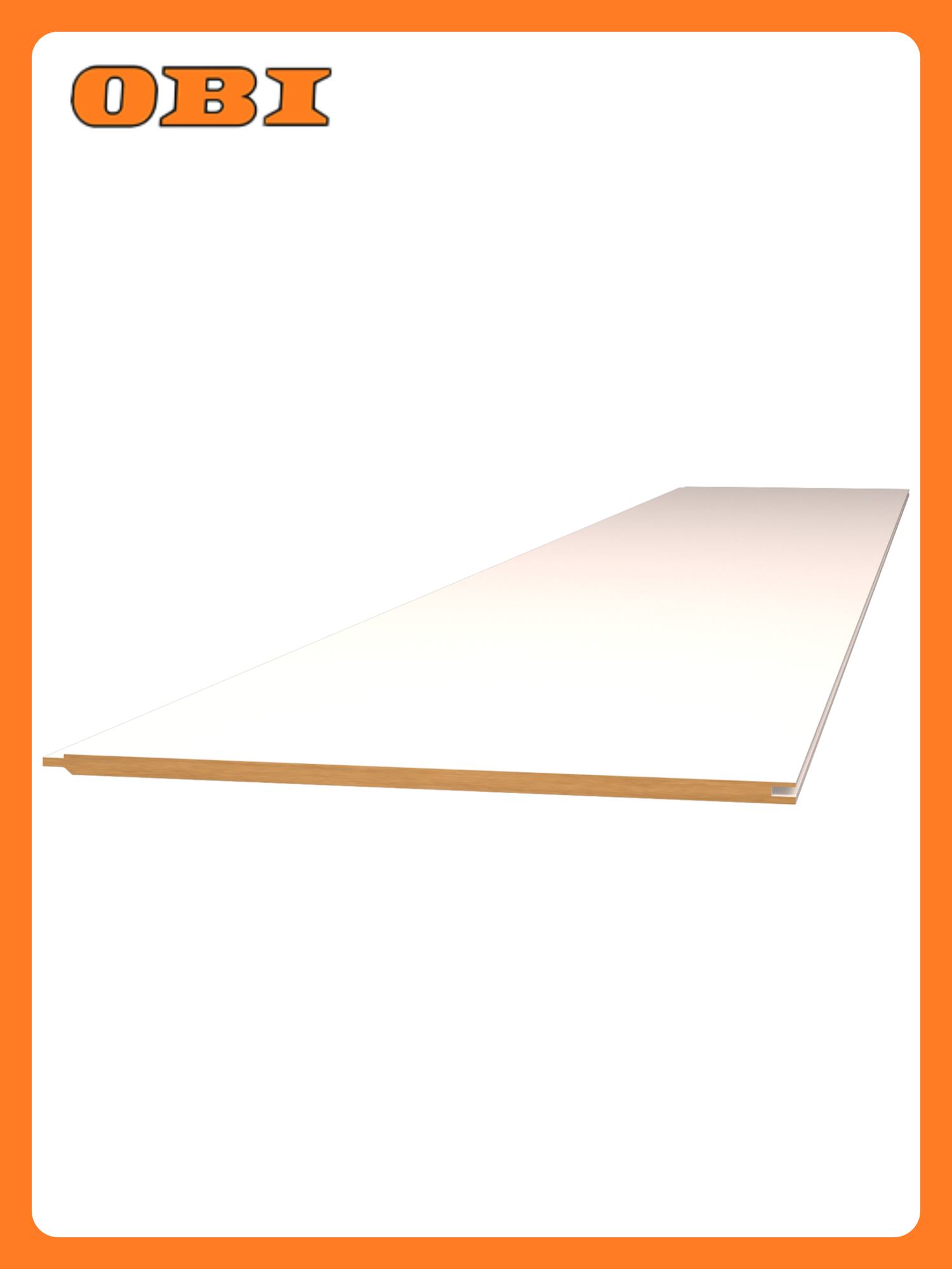 Панель МДФ STELLA 200x2700см текстурное покрытие белая 1 шт.