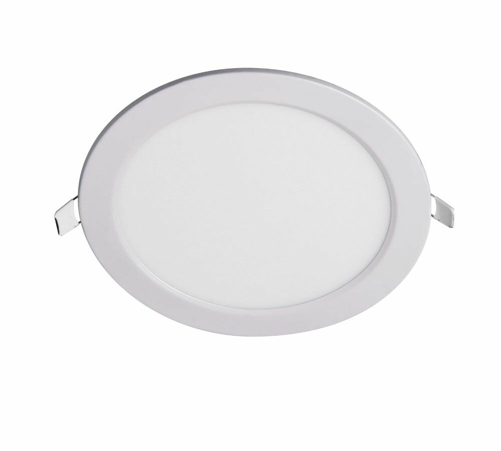 Светильник светодиодный PPL-R WH 12Вт 6500К IP40 d170мм ДВО встраив. ультратонкий кругл. JazzWay 5008564A