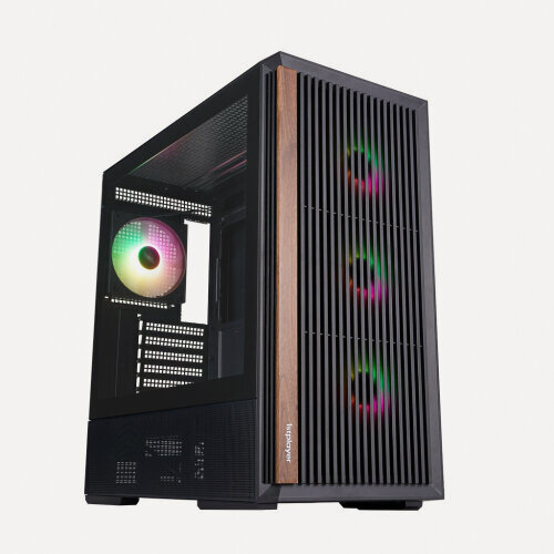 Изображение товара Корпус 1STPLAYER WD7 ARGB, черный (WD7-BK-4FA7-2FA7R)