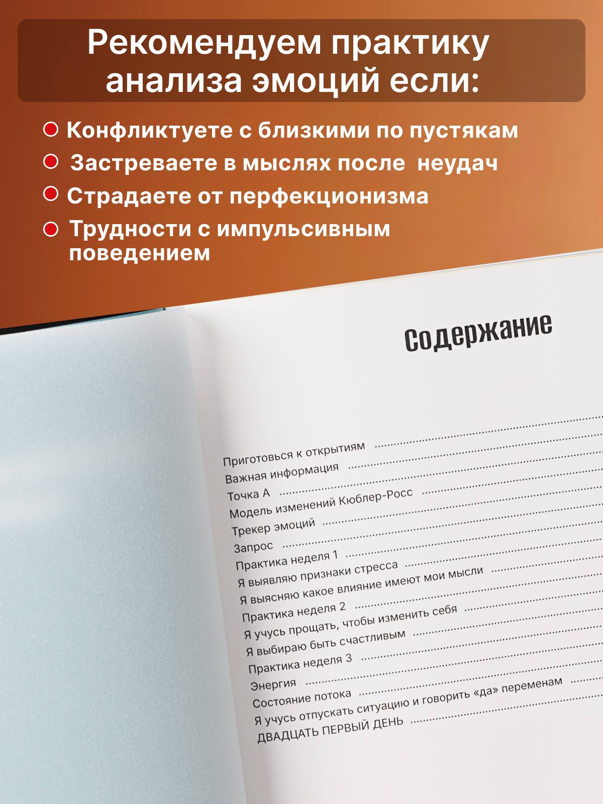 Дневник Stepinplay "Личный дневник эмоций", для взрослых и детей, A5, 21x14,8 см — фото 1