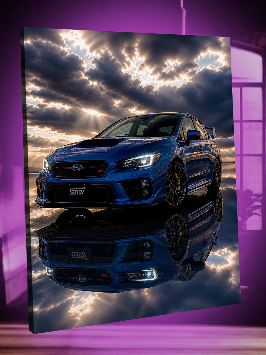Интерьерная картина Subaru WRX STI (VA)